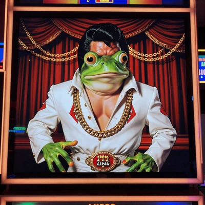 Elvis Frog Vegas Slot von BGaming im 1Red Casino